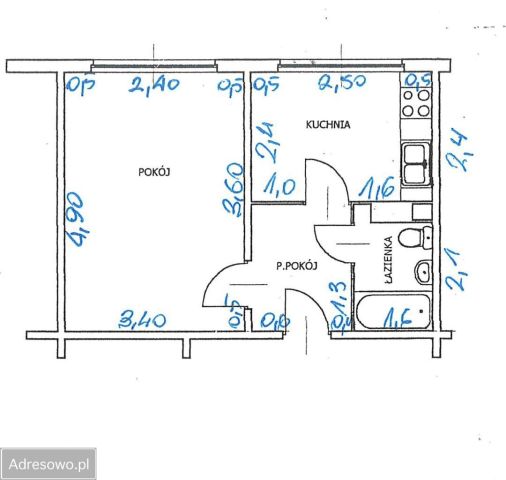 Mieszkanie 1-pokojowe Łódź Polesie, ul. Józefa Chełmońskiego. Zdjęcie 1