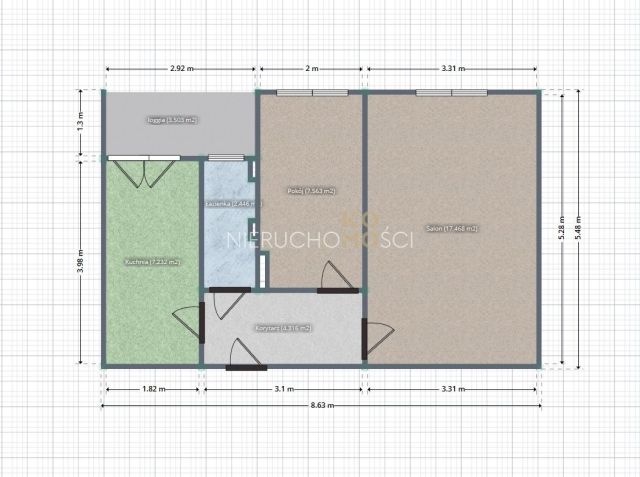 Mieszkanie 2-pokojowe Wrocław Śródmieście. Zdjęcie 13