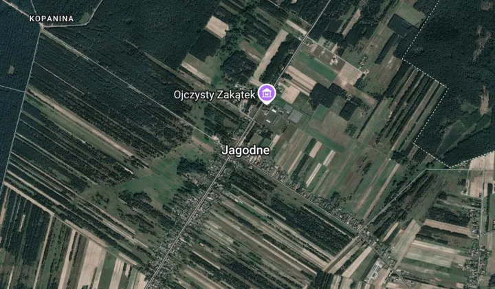 Działka rolna Jagodne