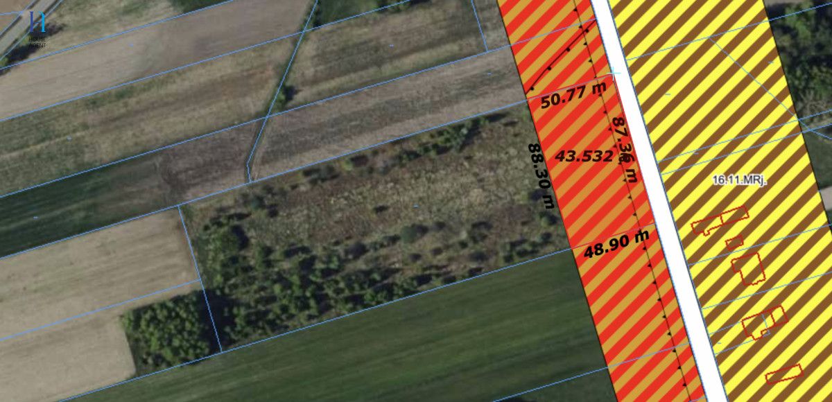 Działka inwestycyjna Nieborów, ul. Wschodnia. Zdjęcie 4