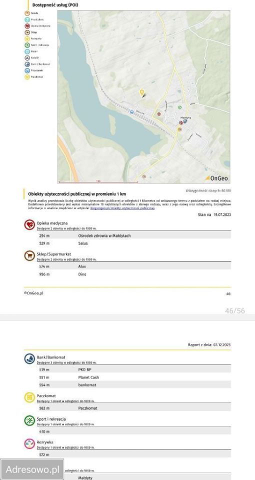 Działka budowlana Małdyty, ul. Topolowa. Zdjęcie 7