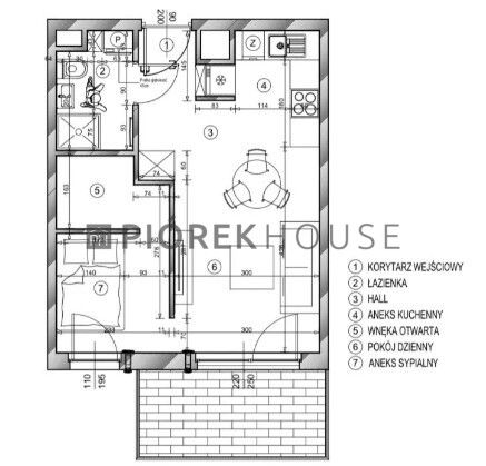 Mieszkanie 2-pokojowe Warszawa Mokotów, ul. Bluszczańska