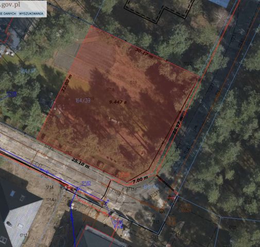 Działka budowlana Wąwał, ul. Wiśniowa. Zdjęcie 1