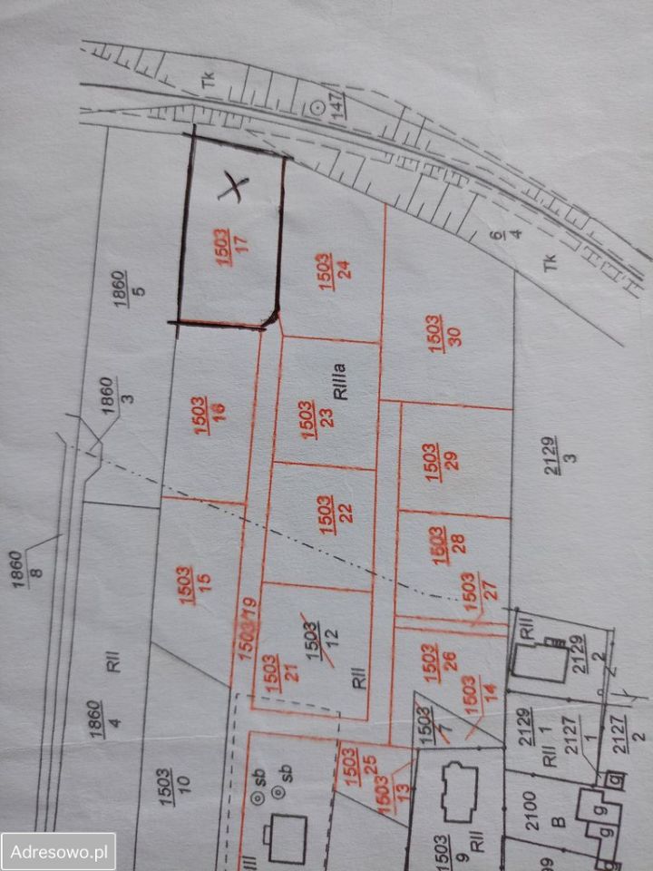 Działka budowlana Tuchów, ul. Marii Konopnickiej. Zdjęcie 2