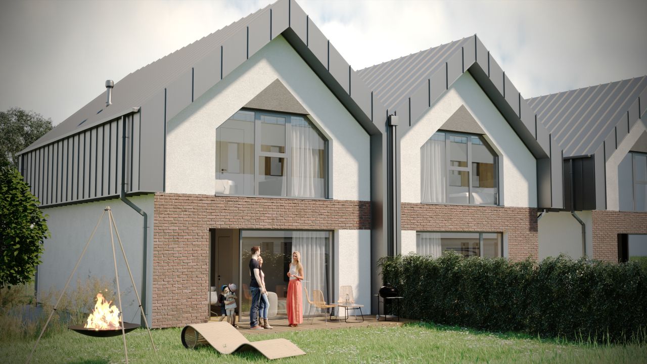 bliźniak Zielonki, ul. Lawendowa