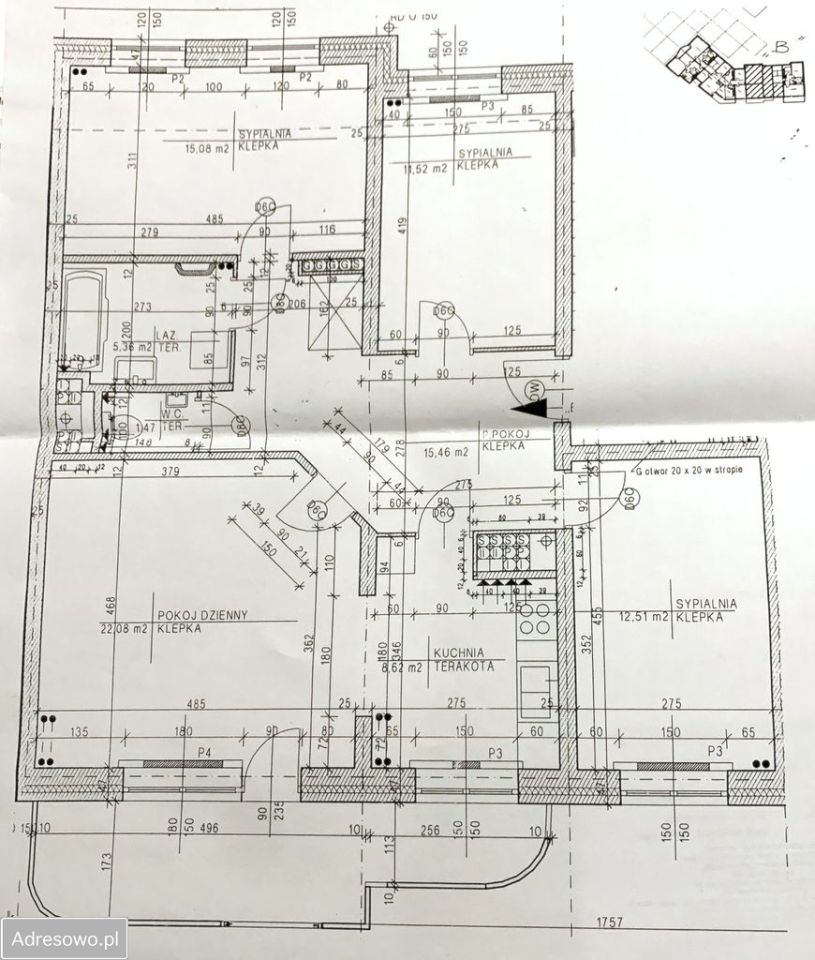 Mieszkanie 4-pokojowe Warszawa Ochota, ul. Włodarzewska. Zdjęcie 9