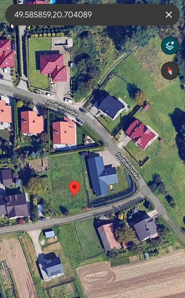 Działka budowlana Nowy Sącz, ul. Podbielowska. Zdjęcie 1