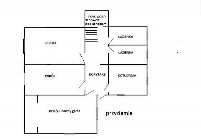 dom wolnostojący, 8 pokoi Złocieniec, ul. Wincentego Witosa. Zdjęcie 10