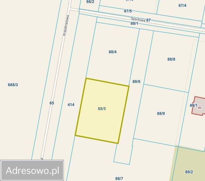 Działka budowlana Wielgolas Duchnowski, ul. Sportowa. Zdjęcie 3