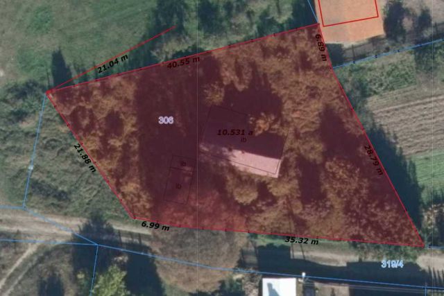 Działka budowlana Chrośnica. Zdjęcie 1