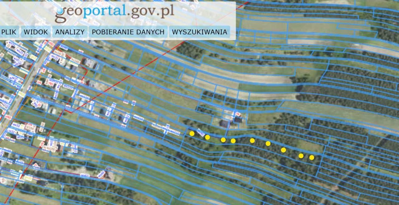 Działka rolno-budowlana Gniewczyna Tryniecka. Zdjęcie 2