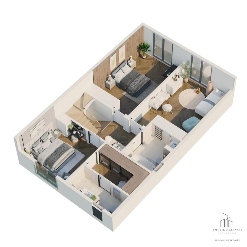 bliźniak, 6 pokoi Iwiny, ul. Miodowa. Zdjęcie 14