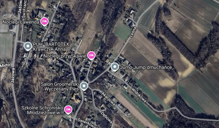 Działka rekreacyjna Grodzisko