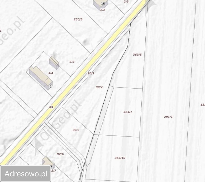 Działka budowlana Jordanów. Zdjęcie 2