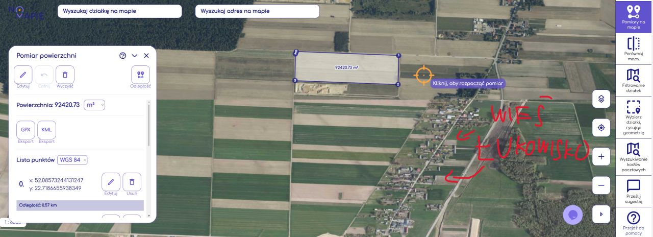 Działka rolna Łukowisko Starowieś. Zdjęcie 2