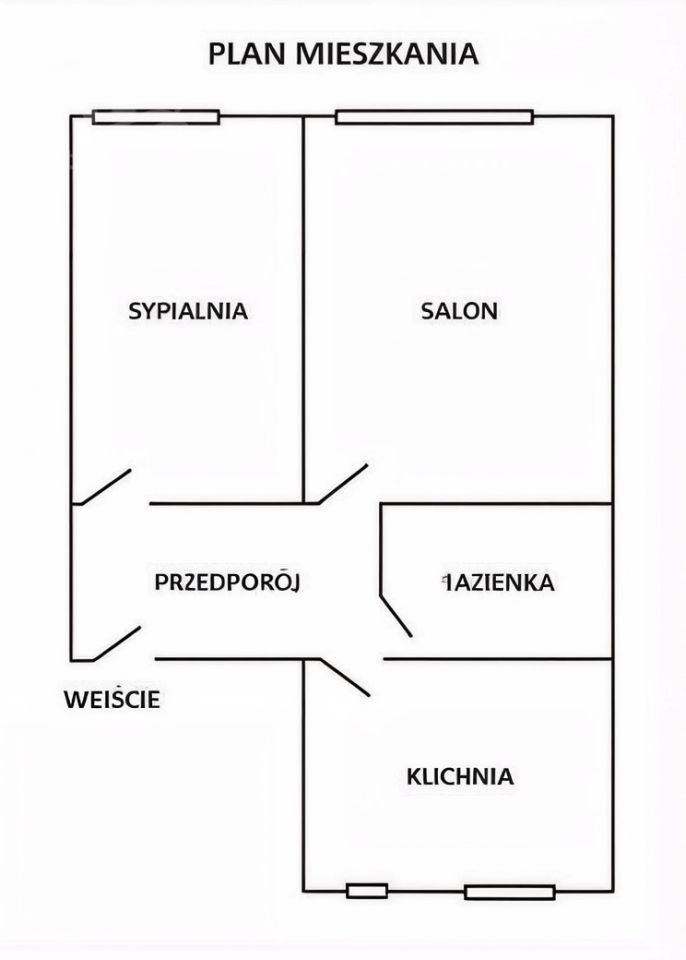 Mieszkanie 2-pokojowe Wrocław Krzyki, al. gen. Józefa Hallera. Zdjęcie 12