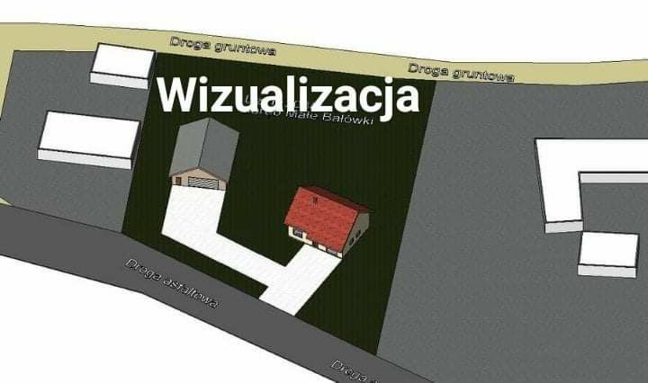 Działka rolno-budowlana Małe Bałówki. Zdjęcie 5