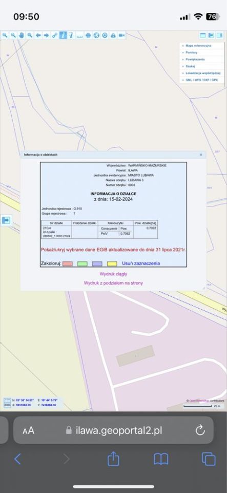 Działka inwestycyjna Lubawa, ul. Wyzwolenia. Zdjęcie 3