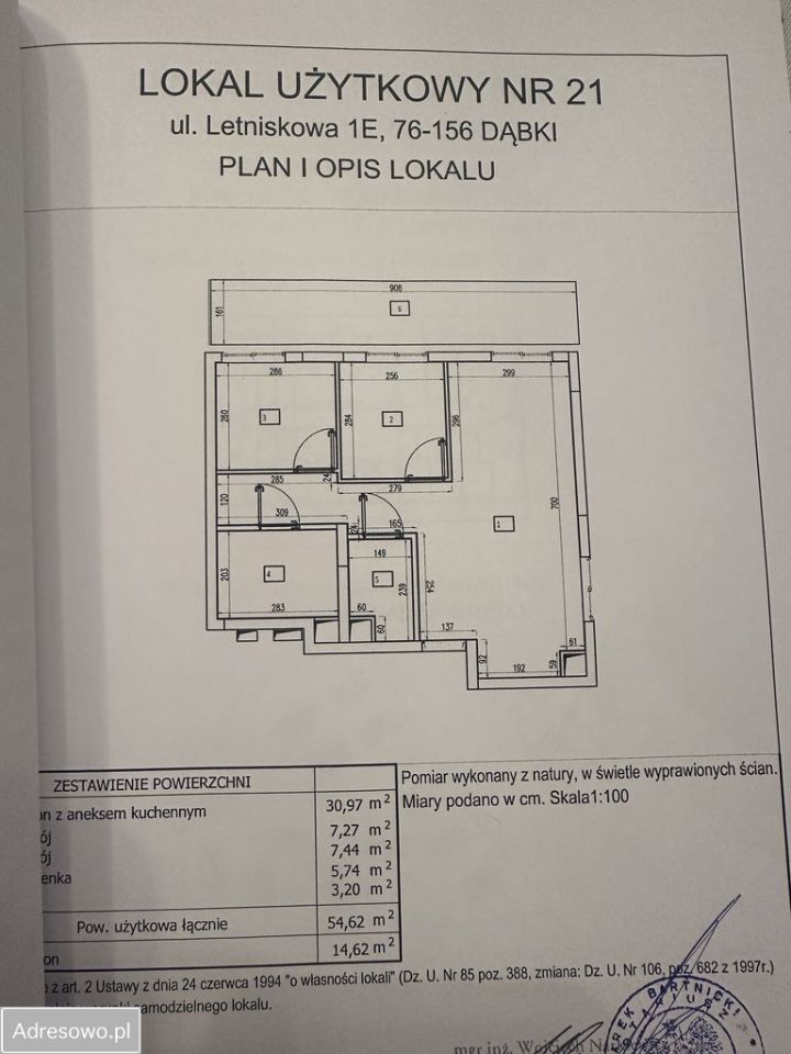Mieszkanie 3-pokojowe Dąbki, ul. Letniskowa. Zdjęcie 3