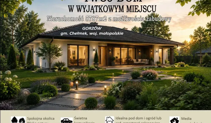 Działka rolno-budowlana Gorzów