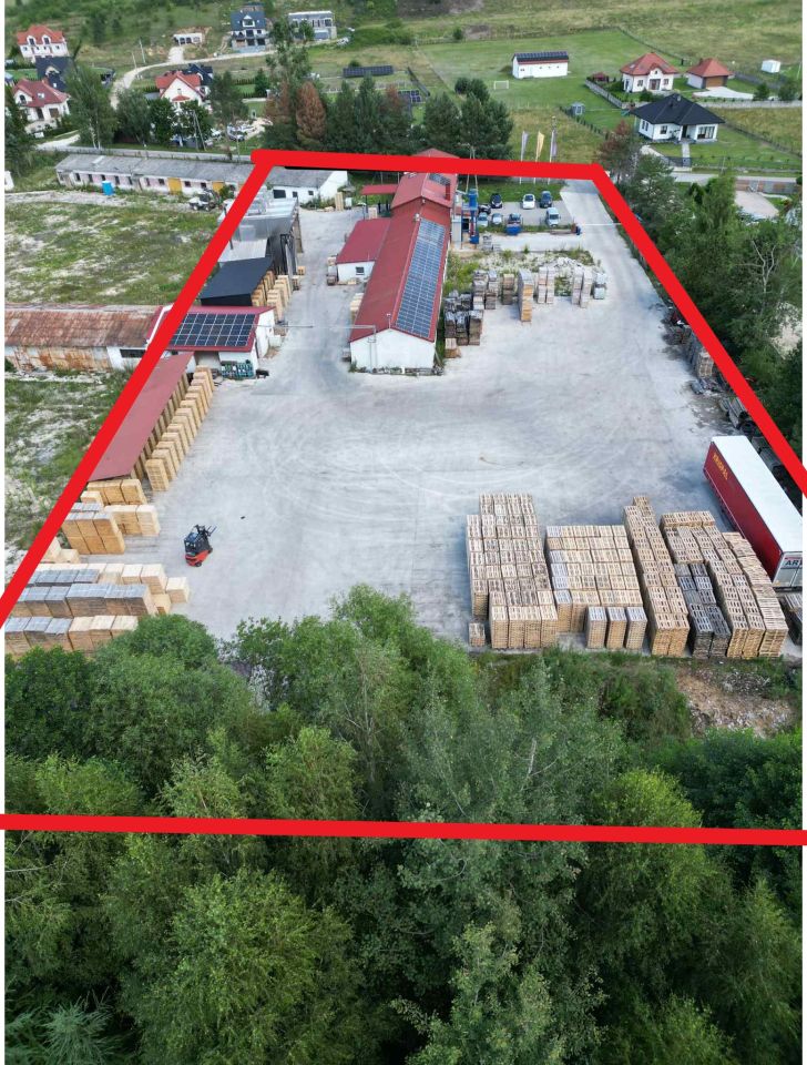 Hala/magazyn Brudzów Młynek, ul. Młynek Brudzowski. Zdjęcie 2