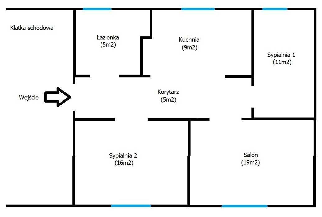 Mieszkanie 3-pokojowe Gołdap, ul. 11 Listopada. Zdjęcie 6