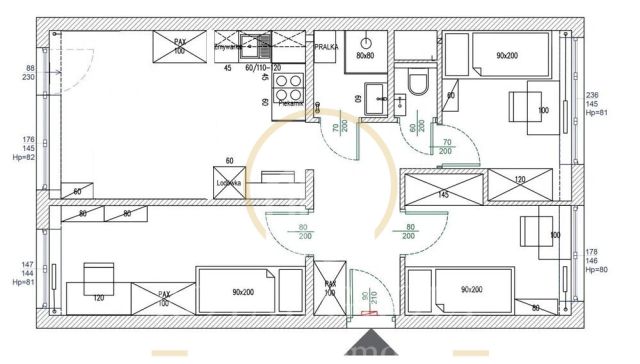 Mieszkanie 4-pokojowe Lublin Kalinowszczyzna, ul. Kazimierza Tumidajskiego. Zdjęcie 14