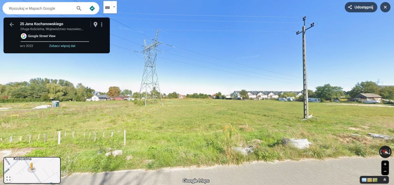 Działka budowlana Długa Kościelna. Zdjęcie 4