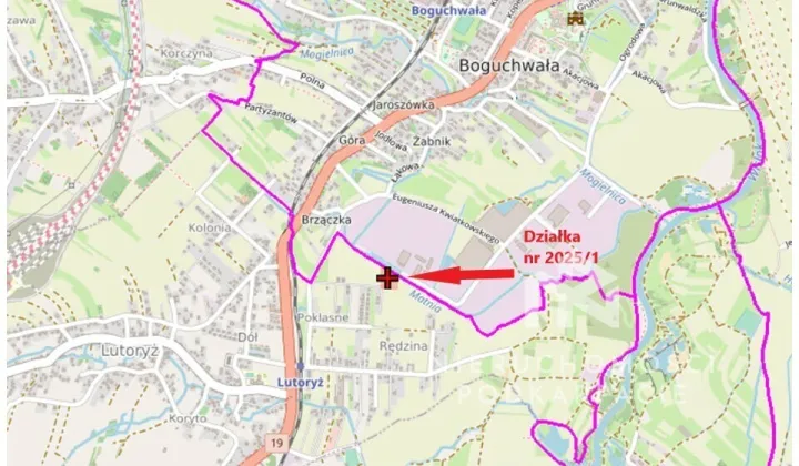 Działka budowlana Lutoryż