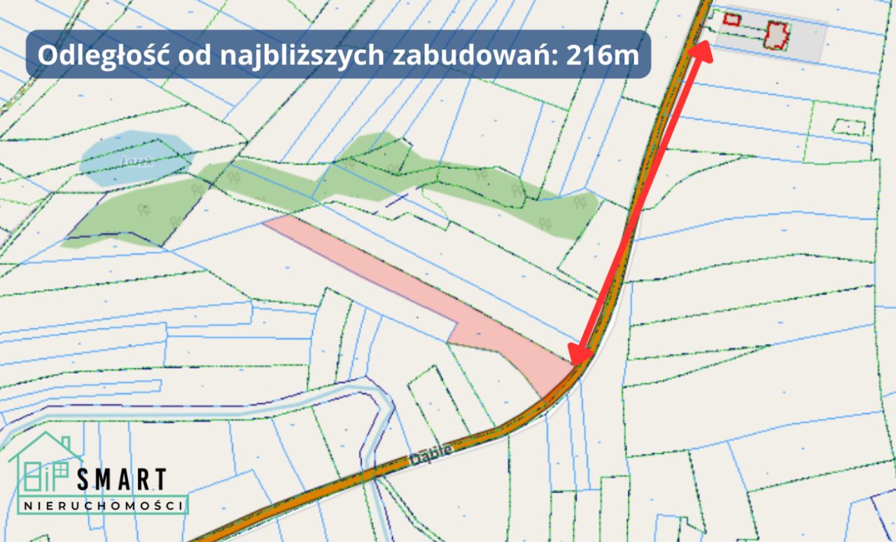 Działka budowlana Zbydniów, ul. Dąbie. Zdjęcie 4