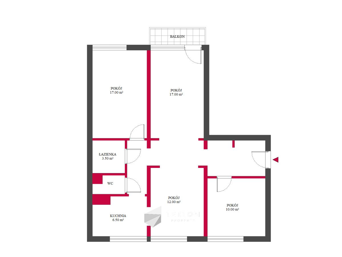 Mieszkanie 4-pokojowe Łódź Teofilów, ul. Aleksandrowska. Zdjęcie 18