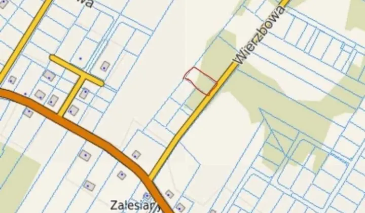 Działka budowlana Zalesiany