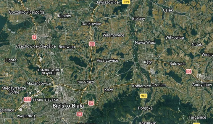 dom wolnostojący, 10 pokoi Pisarzowice, ul. Bielska