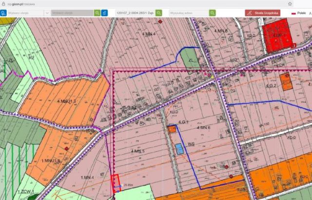 Działka budowlana Dąbrówka. Zdjęcie 1