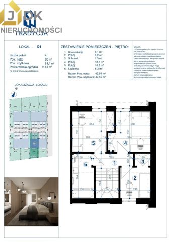 Mieszkanie 4-pokojowe Nowe Mostki. Zdjęcie 28