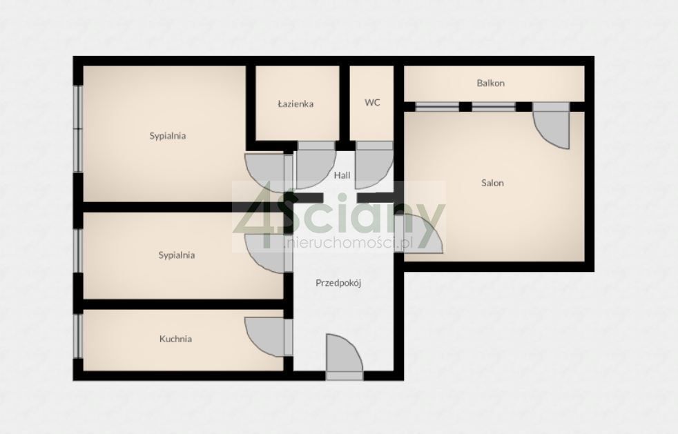 Mieszkanie 3-pokojowe Warszawa Praga-Południe, ul. Czarna Droga. Zdjęcie 15