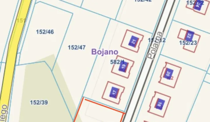 Działka budowlana Bojano, ul. Polarna