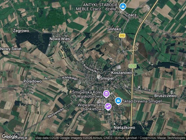 Działka rod Śmigiel, ul. Tadeusza Kościuszki. Zdjęcie 1