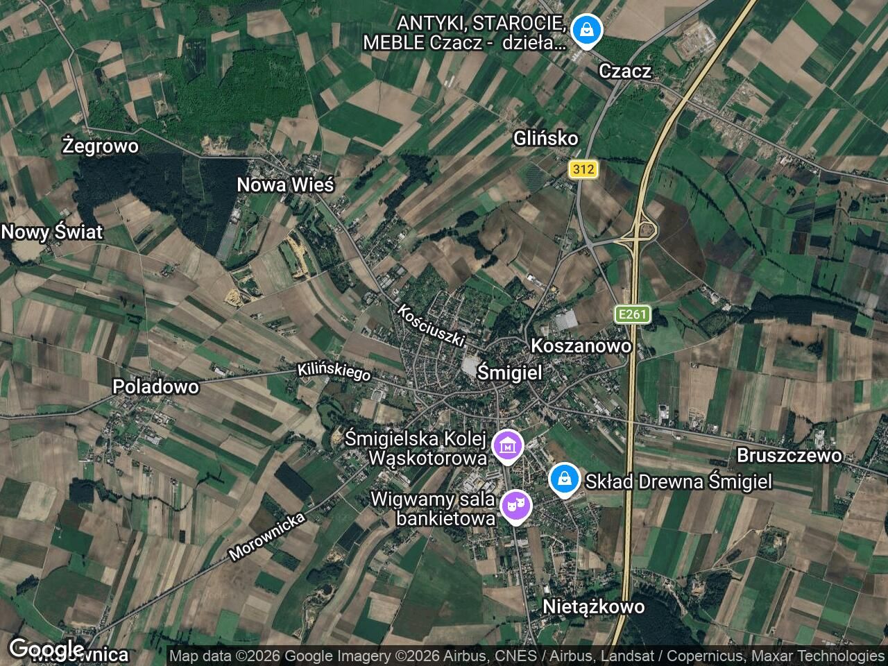 Działka rod Śmigiel, ul. Tadeusza Kościuszki. Zdjęcie 1
