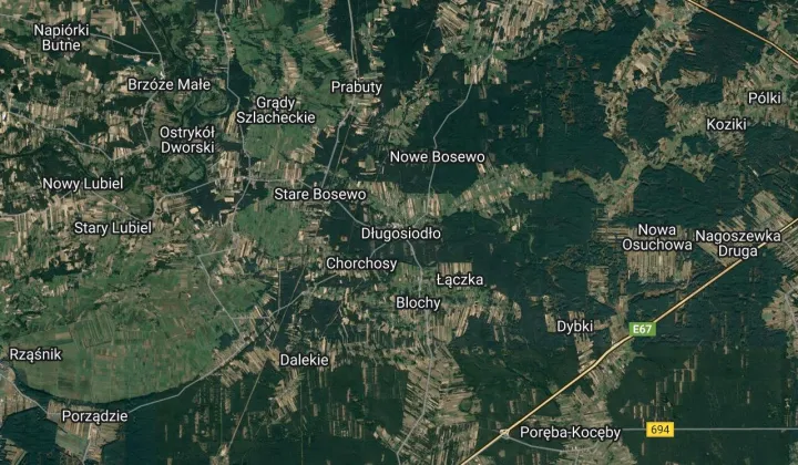 Działka budowlana Długosiodło Czwórki, ul. Czwórki