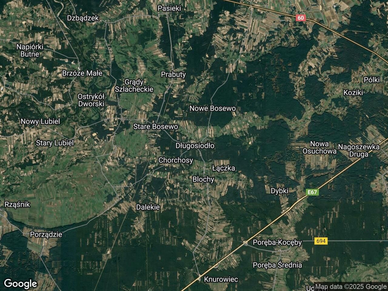 Działka budowlana Długosiodło Czwórki, ul. Czwórki