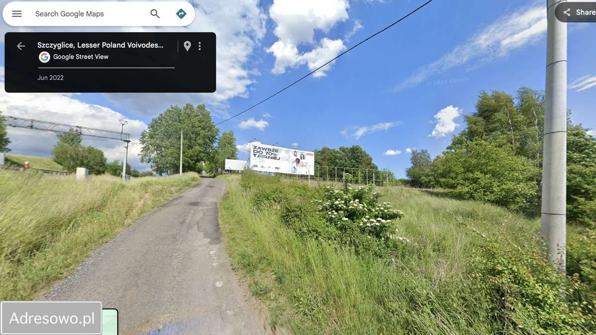 Działka rolno-budowlana Szczyglice, ul. Pod Dębami