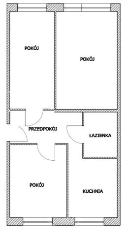 Mieszkanie 3-pokojowe Wrocław Krzyki, ul. Hubska. Zdjęcie 15