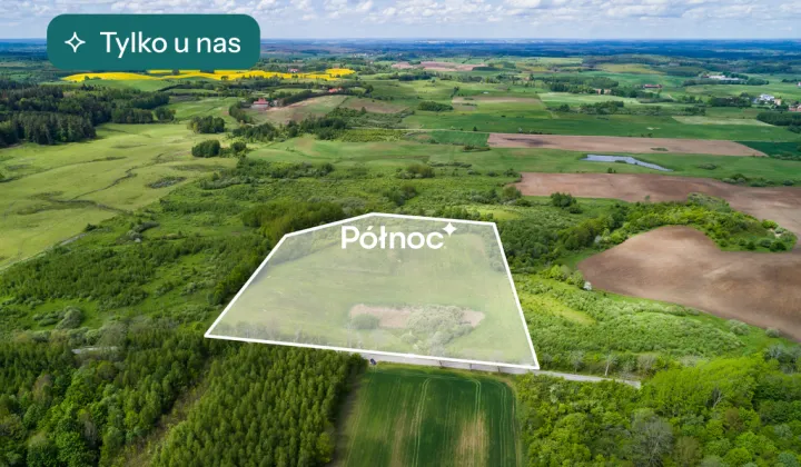 Działka rolna Radostowo