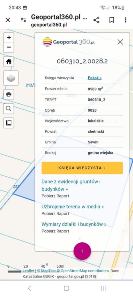 Działka budowlana Bukowa Wielka. Zdjęcie 4