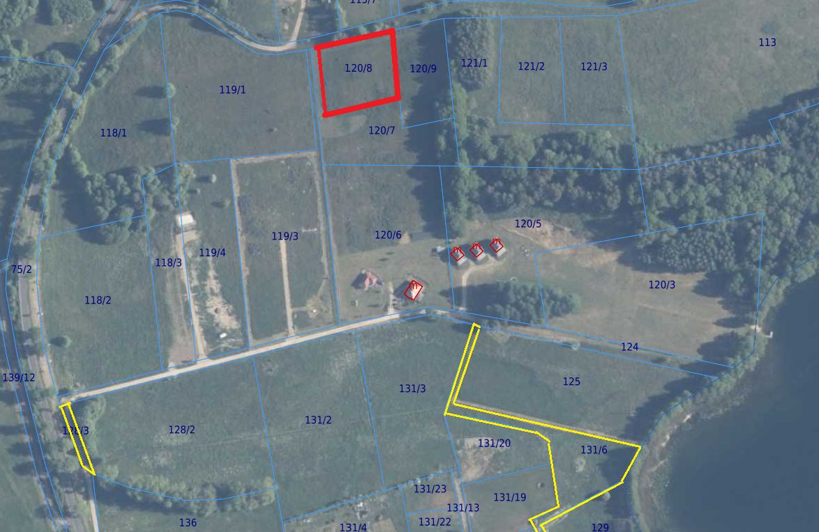 Działka rolno-budowlana Sikory. Zdjęcie 2