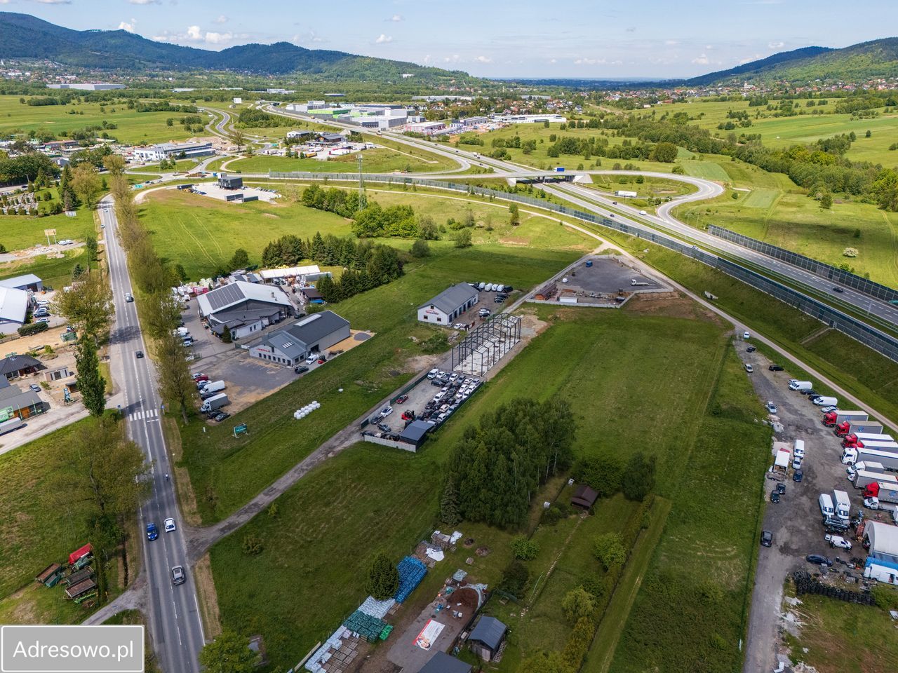 Działka inwestycyjna Rybarzowice, ul. Kalinowa