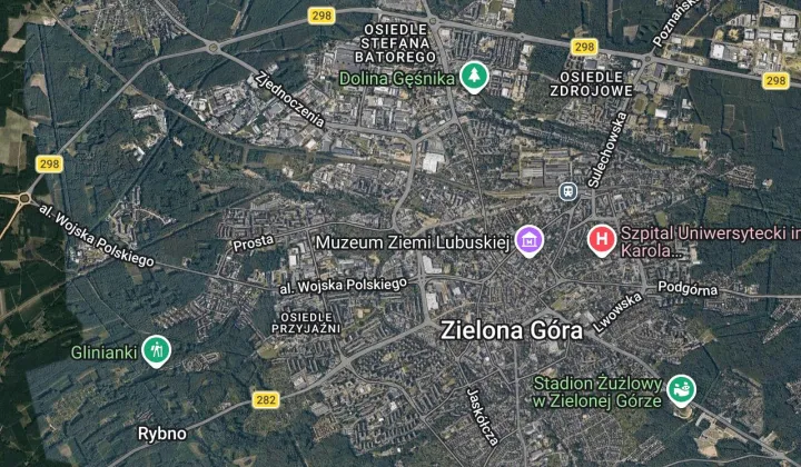 Działka rod Zielona Góra Centrum, ul. Węglowa