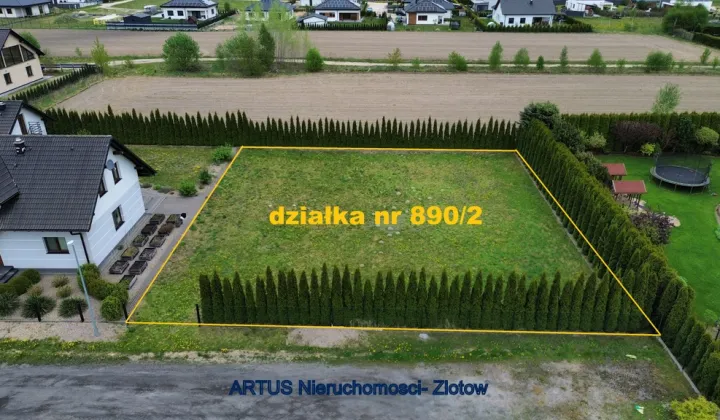 Działka budowlana Dzierzążenko