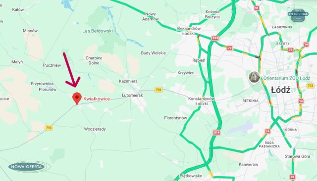 Działka budowlana Kwiatkowice-Las, ul. Słoneczna. Zdjęcie 5